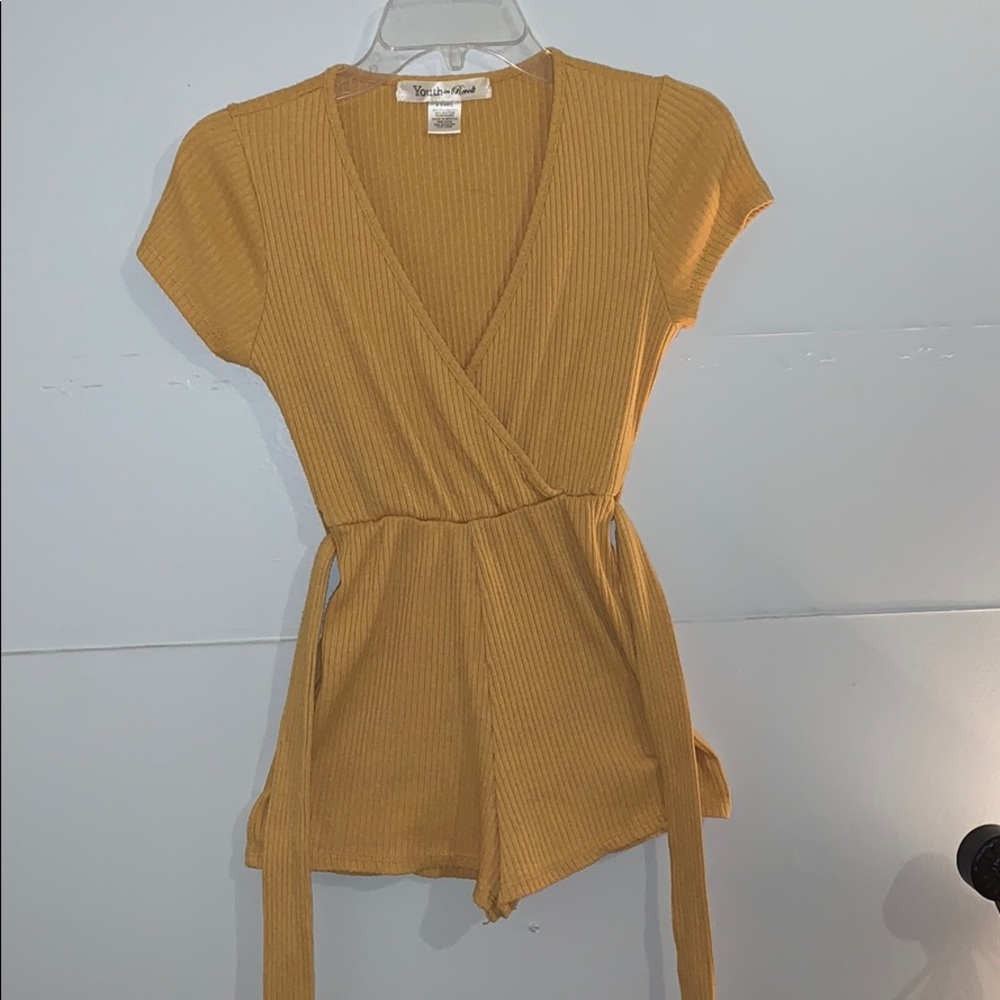 Yellow romper